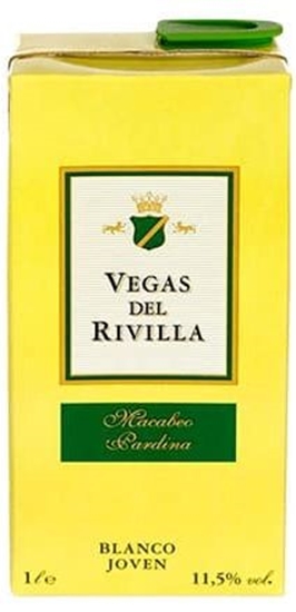 Picture of VEGAS DEL RIVILLA WINE 1LT WHI